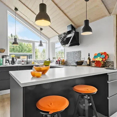 Three-bedroom In Сasa de vacaciones Glesborg